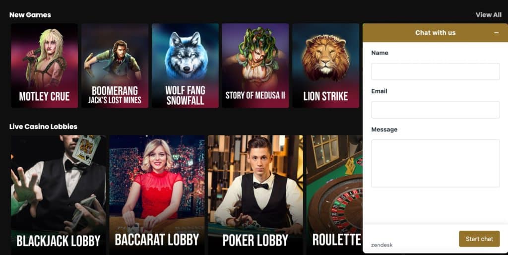 New bitcoin casinos